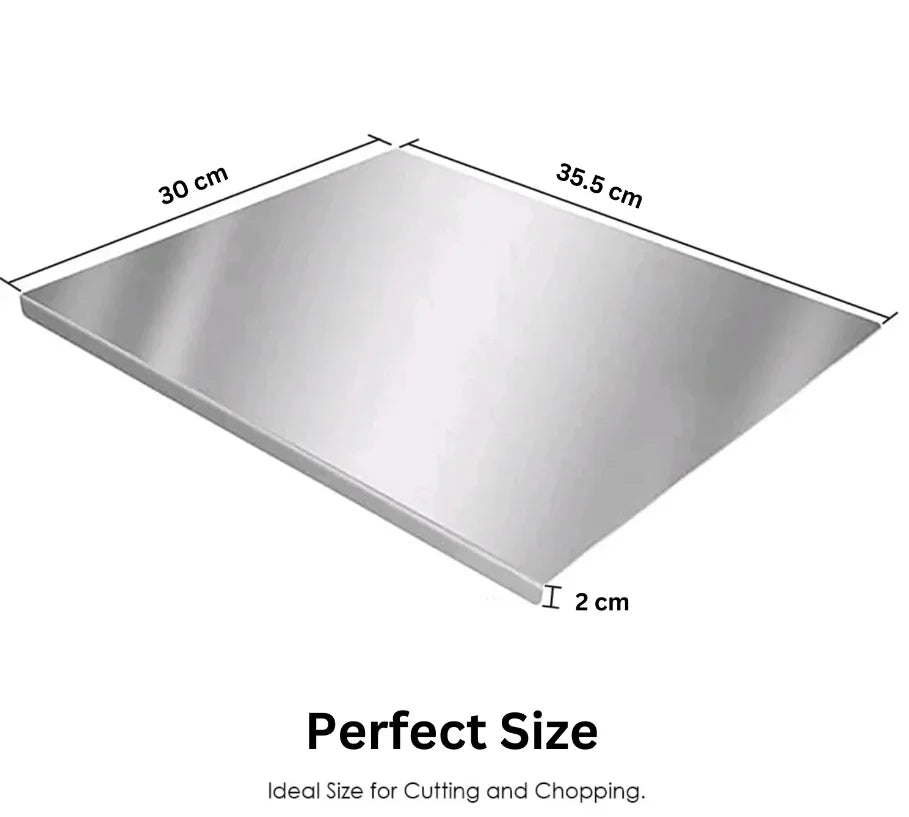 Scratch Proof Stainless Steel Chopping Board