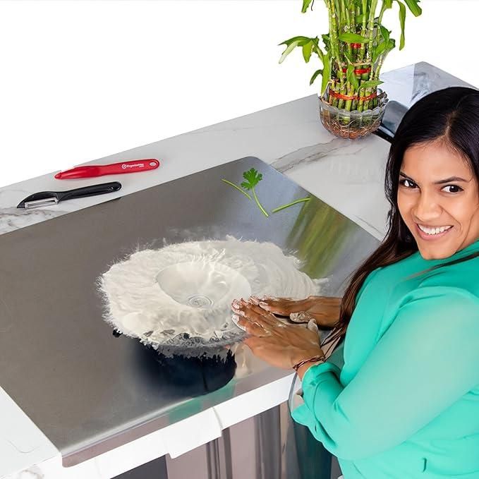 Scratch Proof Stainless Steel Chopping Board